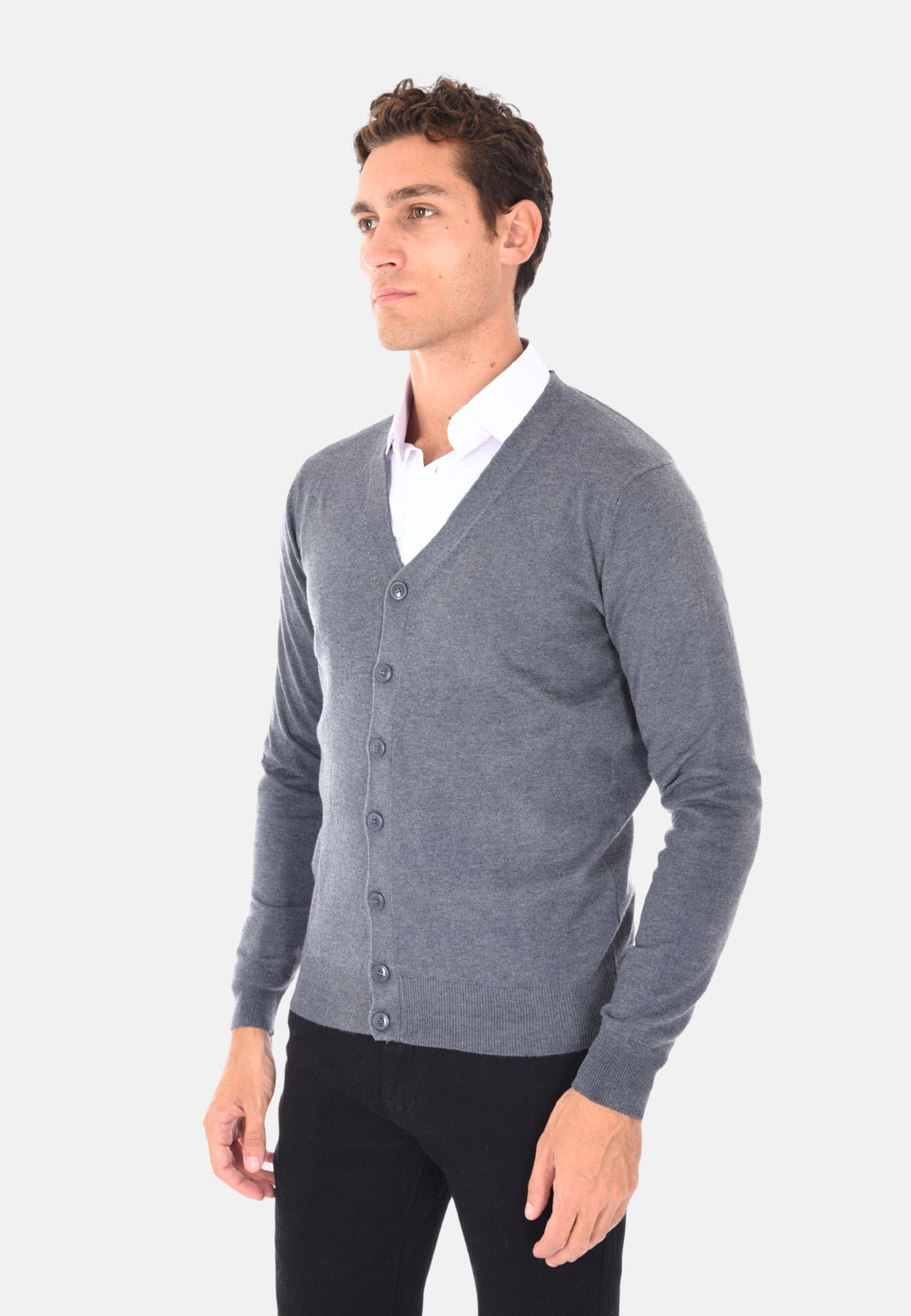 Cardigan con bottoni