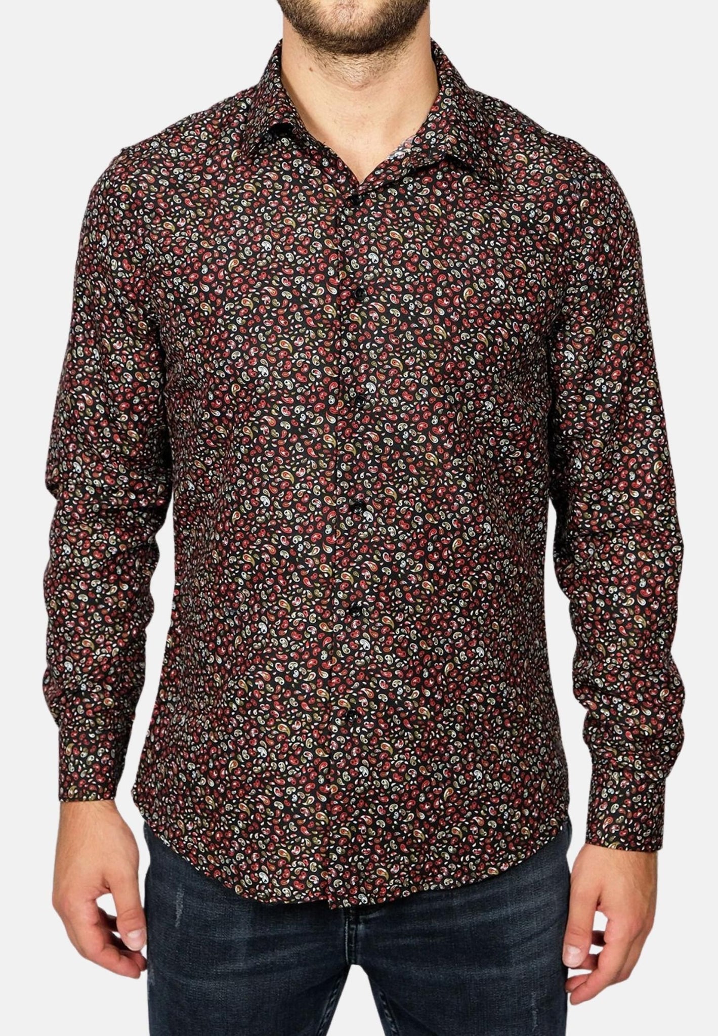 Paisley patterned shirt