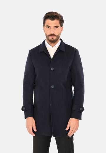 Coat with collar