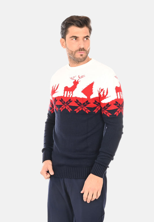 Crew neck Christmas sweater
