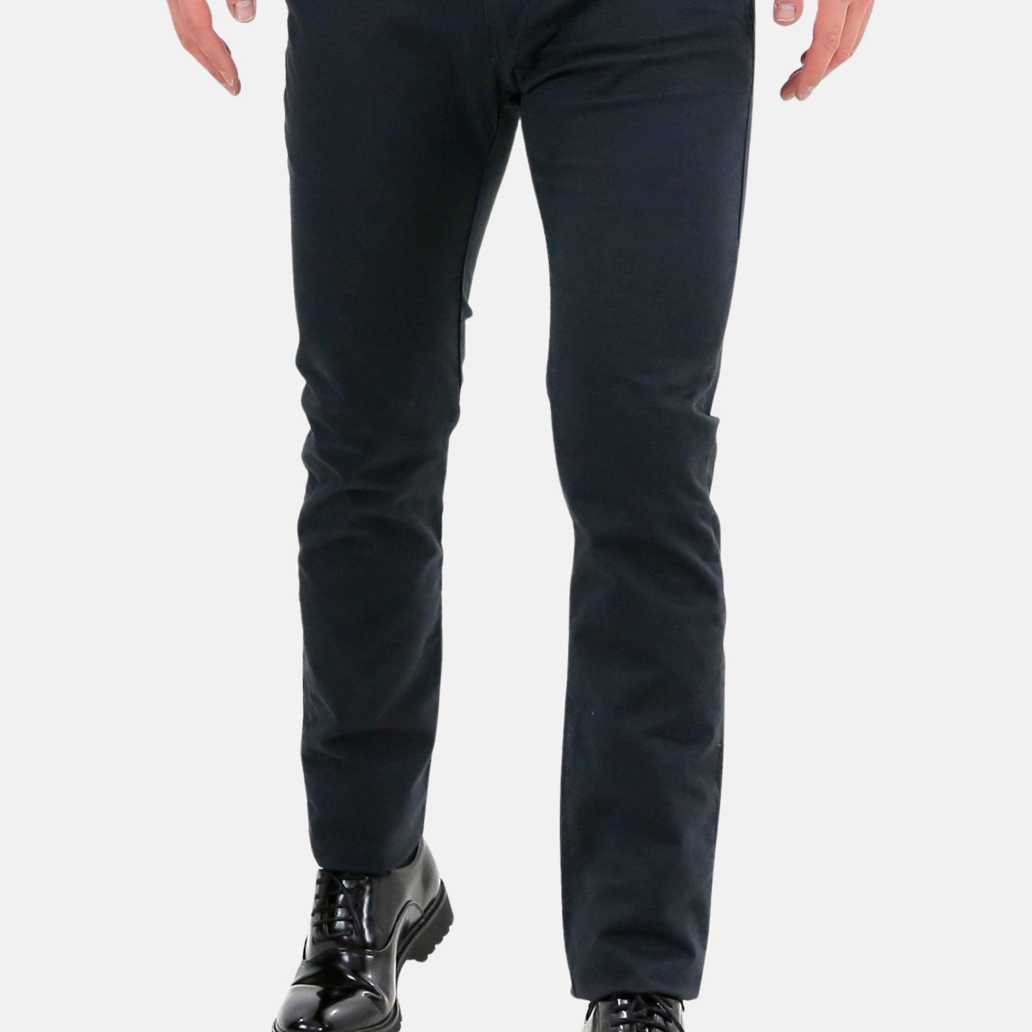 Regular trousers in warm cotton