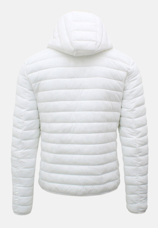 100 gram down jacket with removable hood
