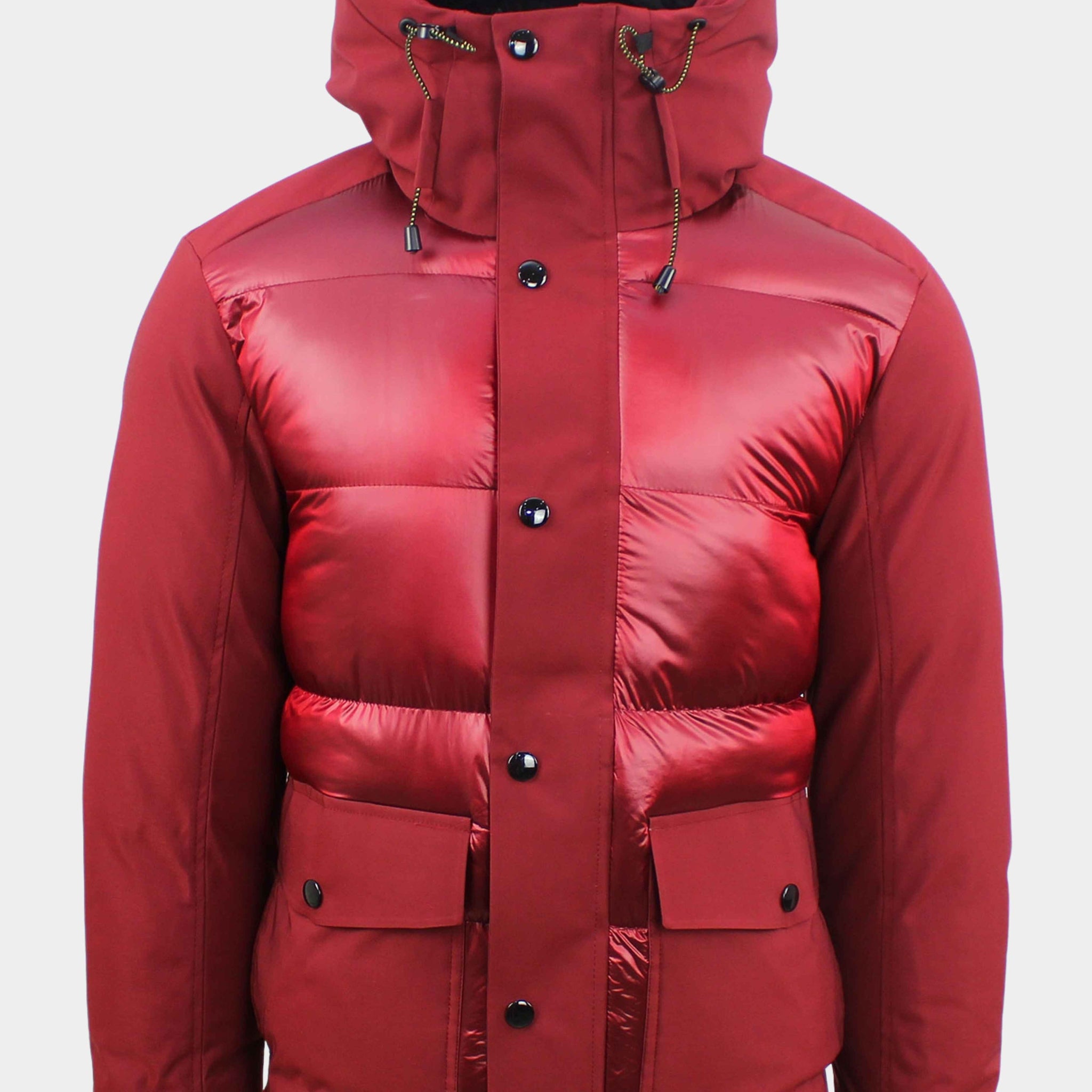Combined jacket 300 grams burgundy
