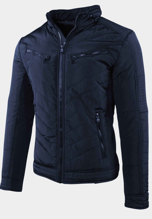 Down jacket 100 grams double zip on the chest