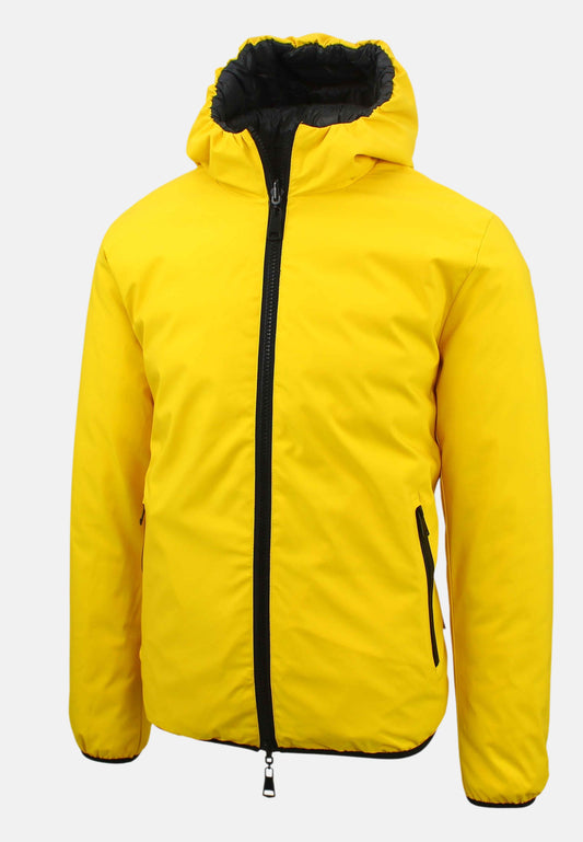 Yellow reversible jacket