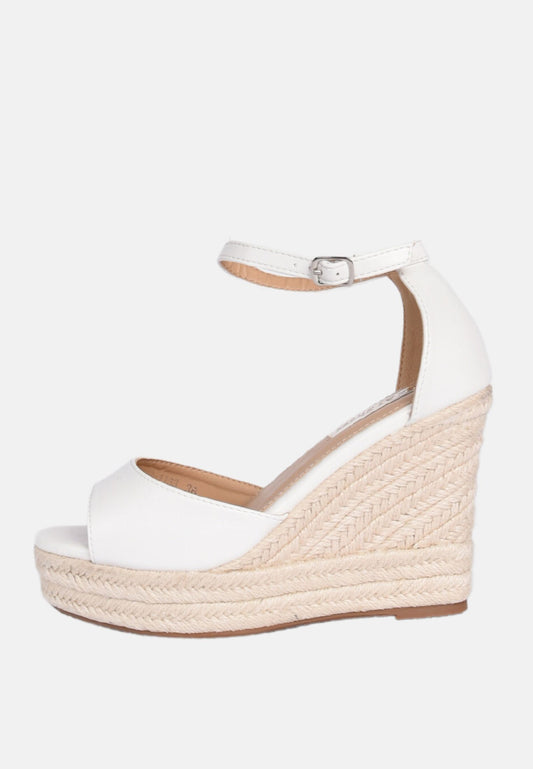 Eco leather wedges