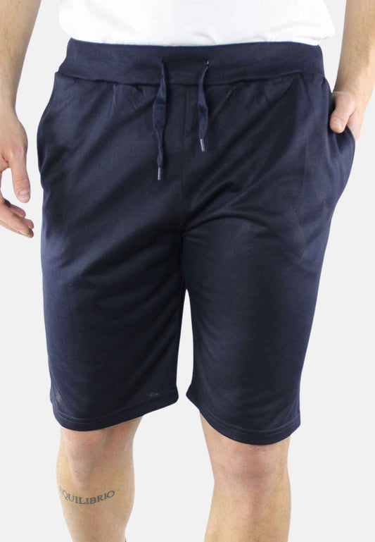 Solid color Bermuda shorts