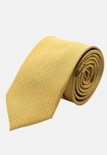 Cravatta senape