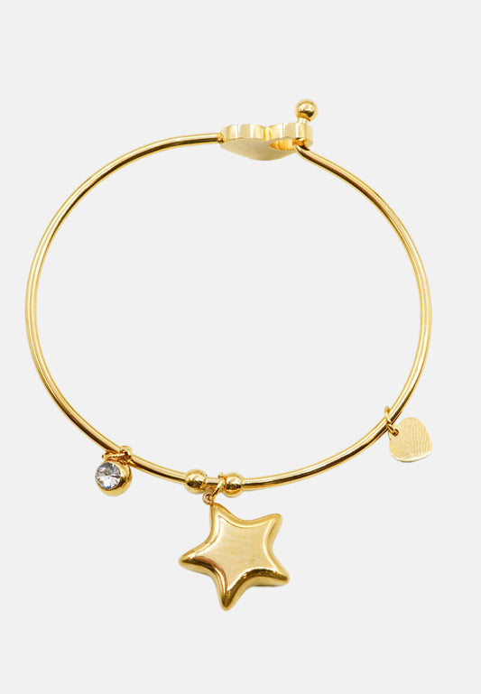 Rigid star bracelet