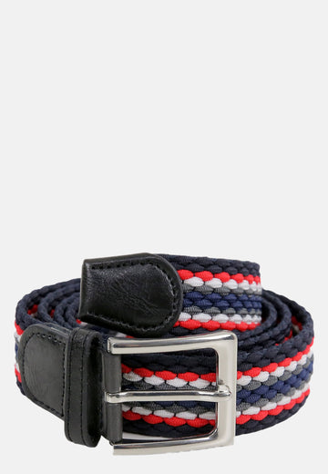 Two-tone woven belt 