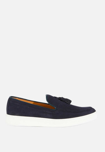 Loafers with tone-on-tone tassels